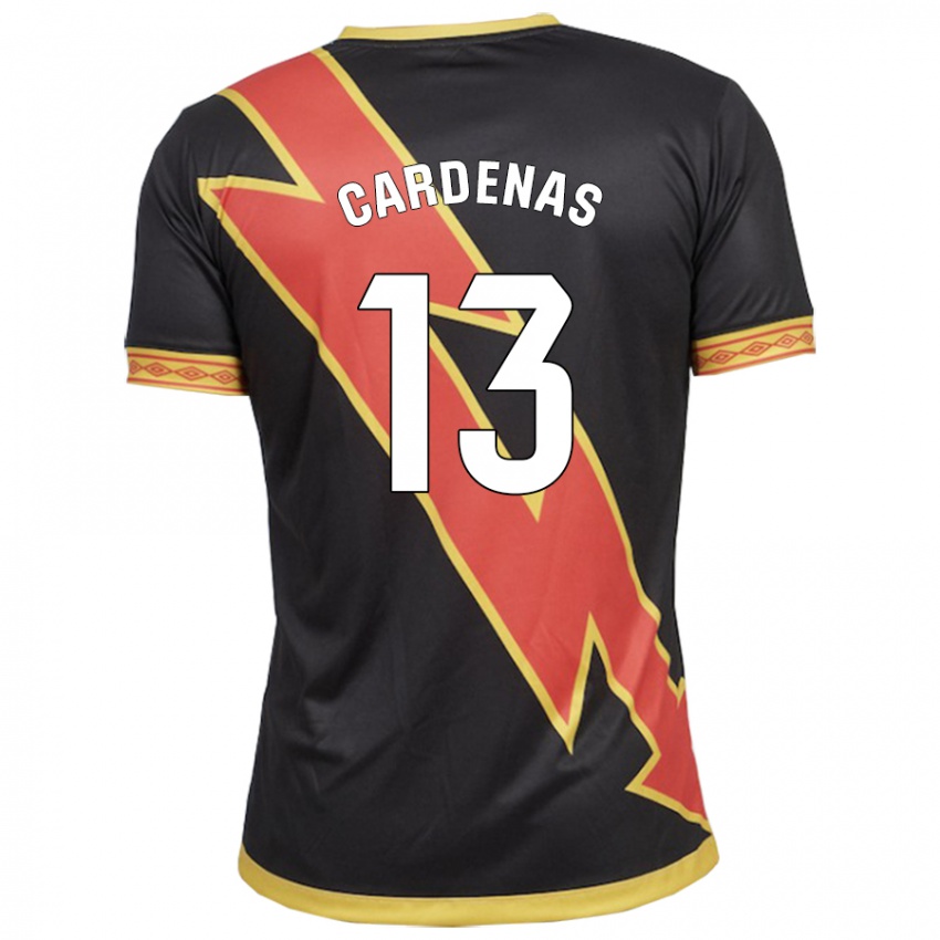 Criança Camisola Dani Cárdenas #13 Preto Alternativa 2023/24 Camisa