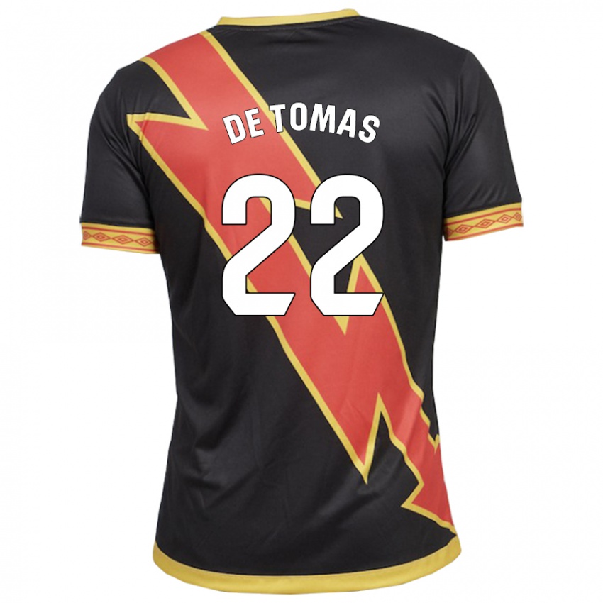 Criança Camisola Raúl De Tomás #22 Preto Alternativa 2023/24 Camisa