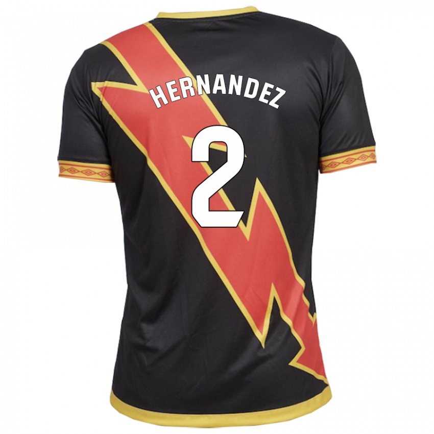 Criança Camisola Marco Hernández #2 Preto Alternativa 2023/24 Camisa