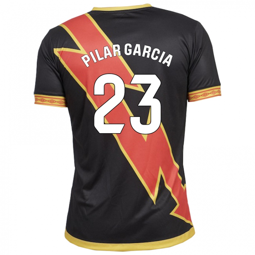 Criança Camisola María Pilar García Villalba #23 Preto Alternativa 2023/24 Camisa