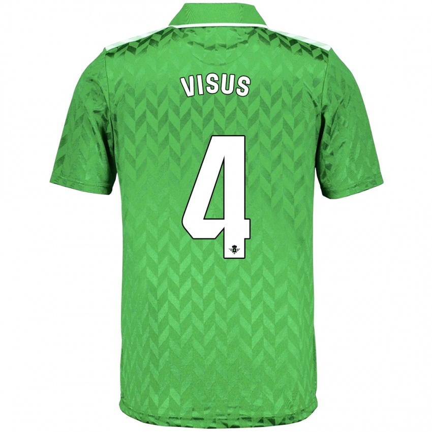 Criança Camisola Ricardo Visus #4 Verde Alternativa 2023/24 Camisa