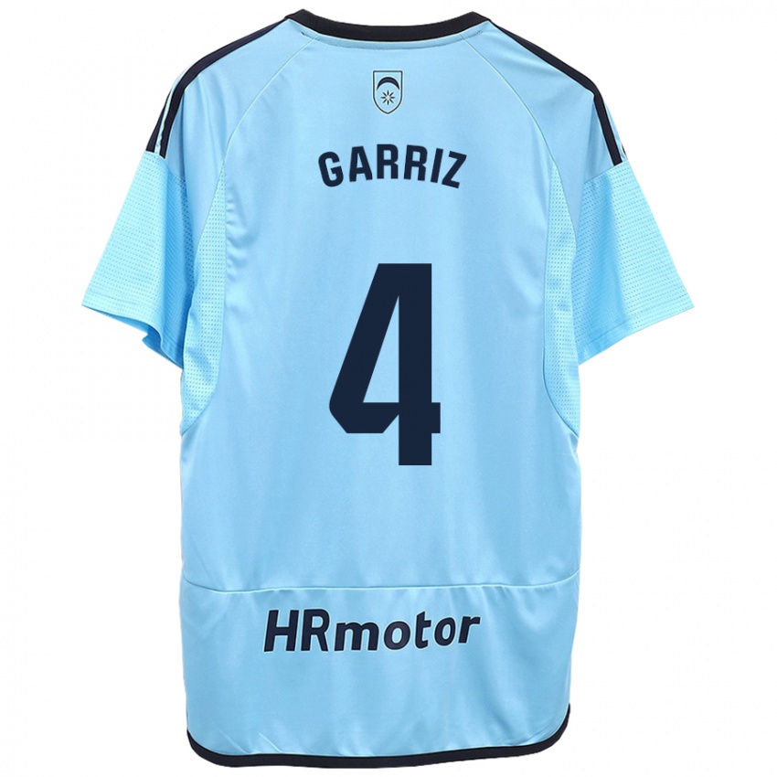 Criança Camisola Ibaider Garriz #4 Azul Alternativa 2023/24 Camisa