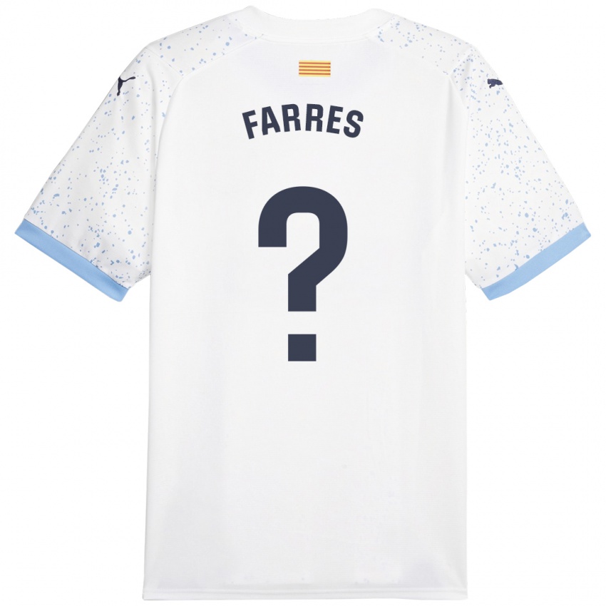 Criança Camisola Biel Farrés #0 Branco Alternativa 2023/24 Camisa