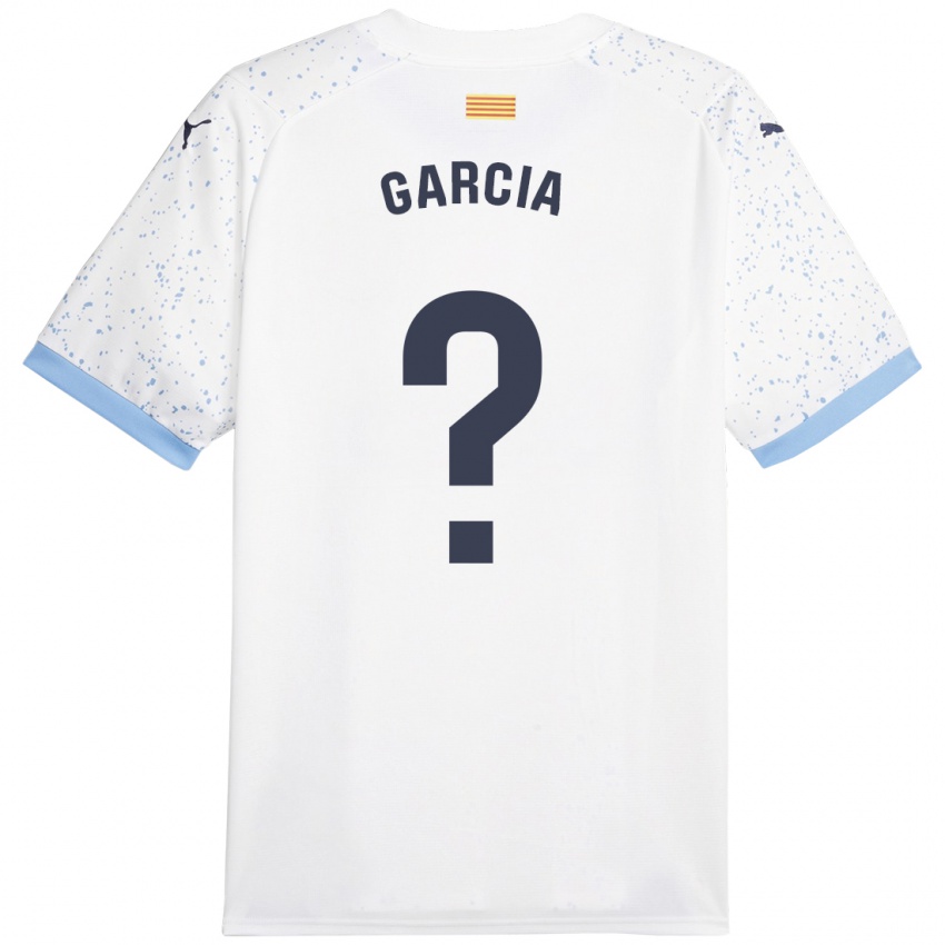 Criança Camisola Hugo García #0 Branco Alternativa 2023/24 Camisa