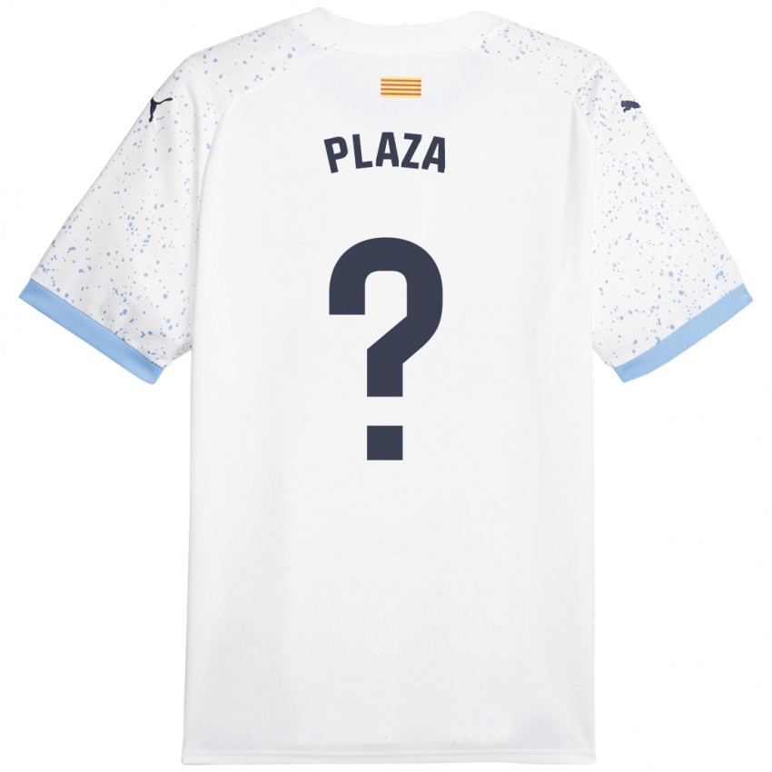 Criança Camisola Nacho Plaza #0 Branco Alternativa 2023/24 Camisa