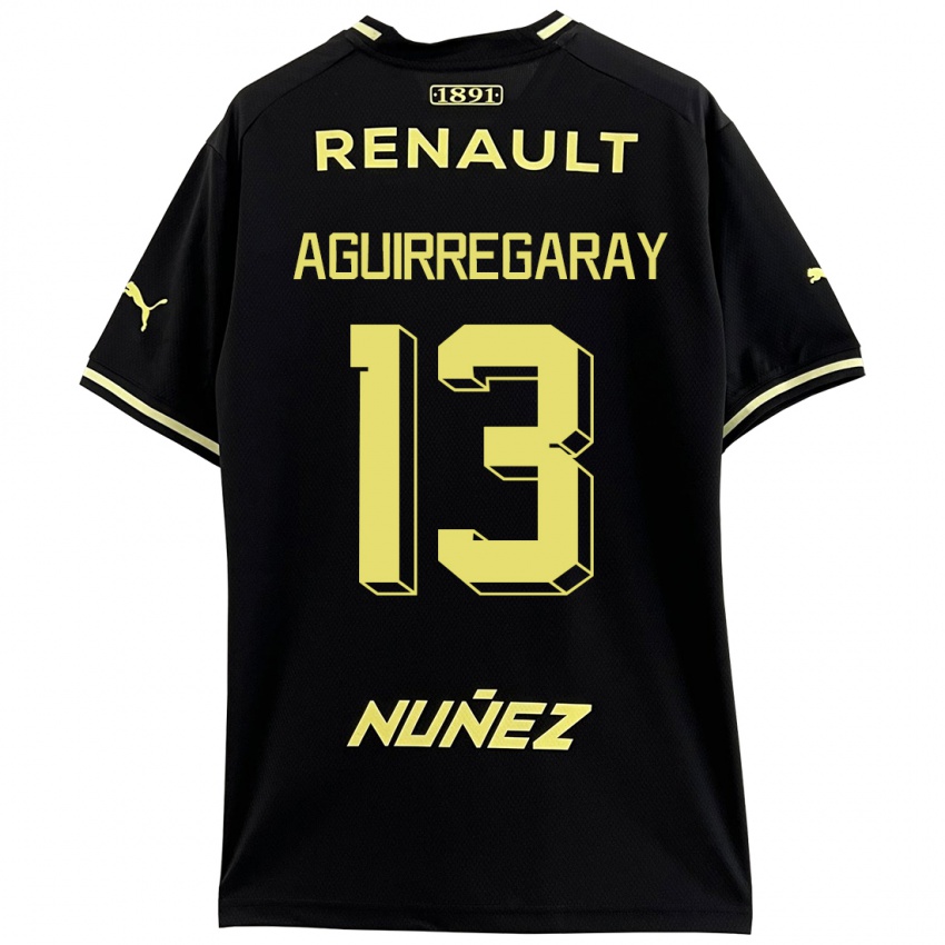 Criança Camisola Matías Aguirregaray #13 Preto Alternativa 2023/24 Camisa