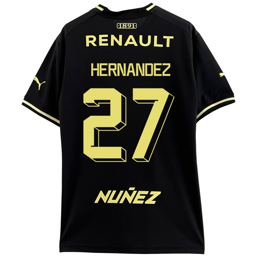 Criança Camisola Lucas Hernández #27 Preto Alternativa 2023/24 Camisa