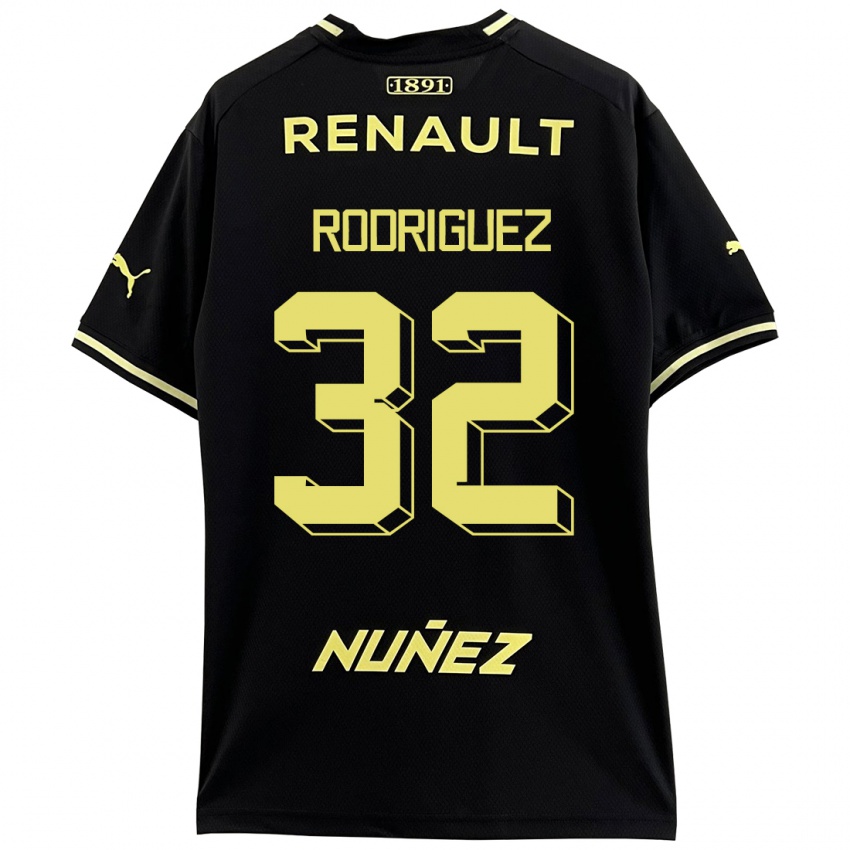 Criança Camisola Randall Rodríguez #32 Preto Alternativa 2023/24 Camisa