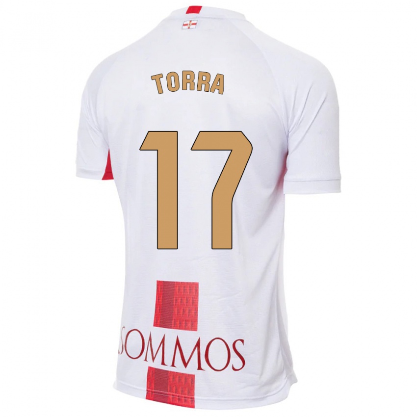 Criança Camisola Marc Torra #17 Branco Alternativa 2023/24 Camisa