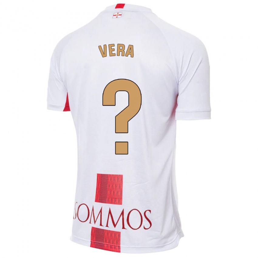 Criança Camisola Ángel Vera #0 Branco Alternativa 2023/24 Camisa