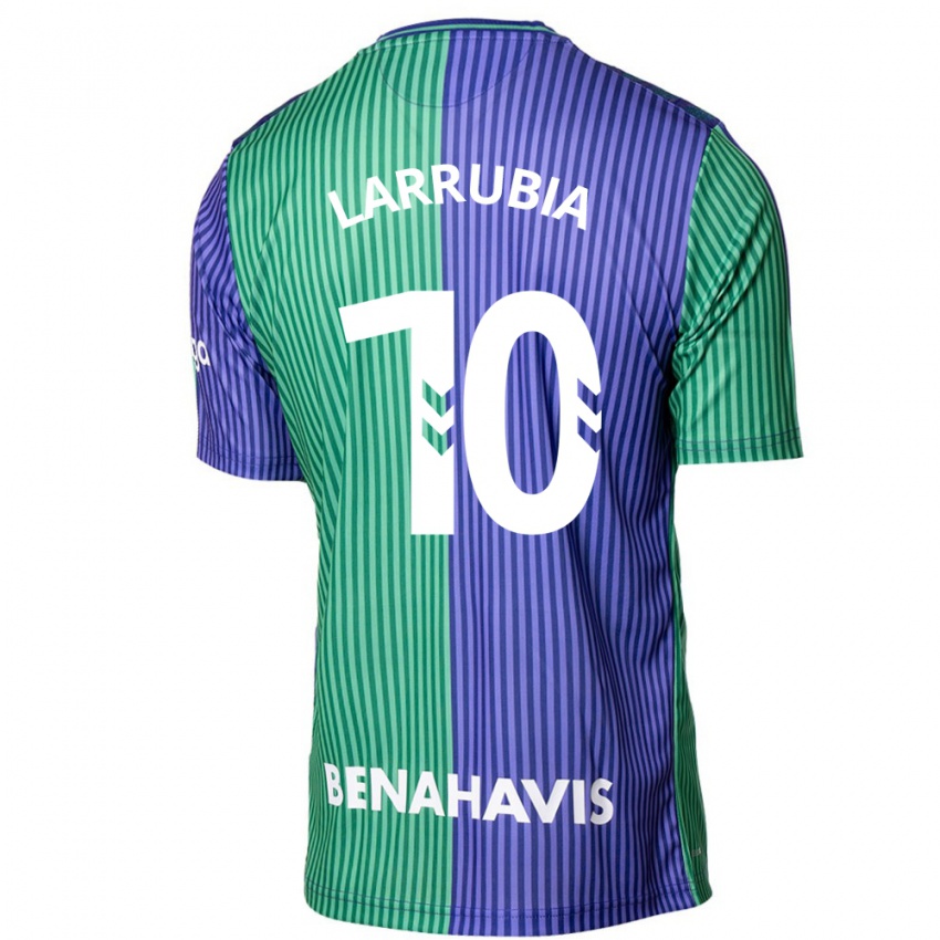 Criança Camisola David Larrubia #10 Azul Esverdeado Alternativa 2023/24 Camisa