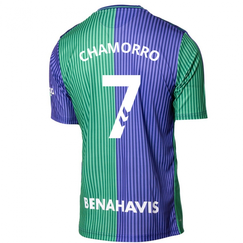 Criança Camisola Alexis Chamorro #7 Azul Esverdeado Alternativa 2023/24 Camisa