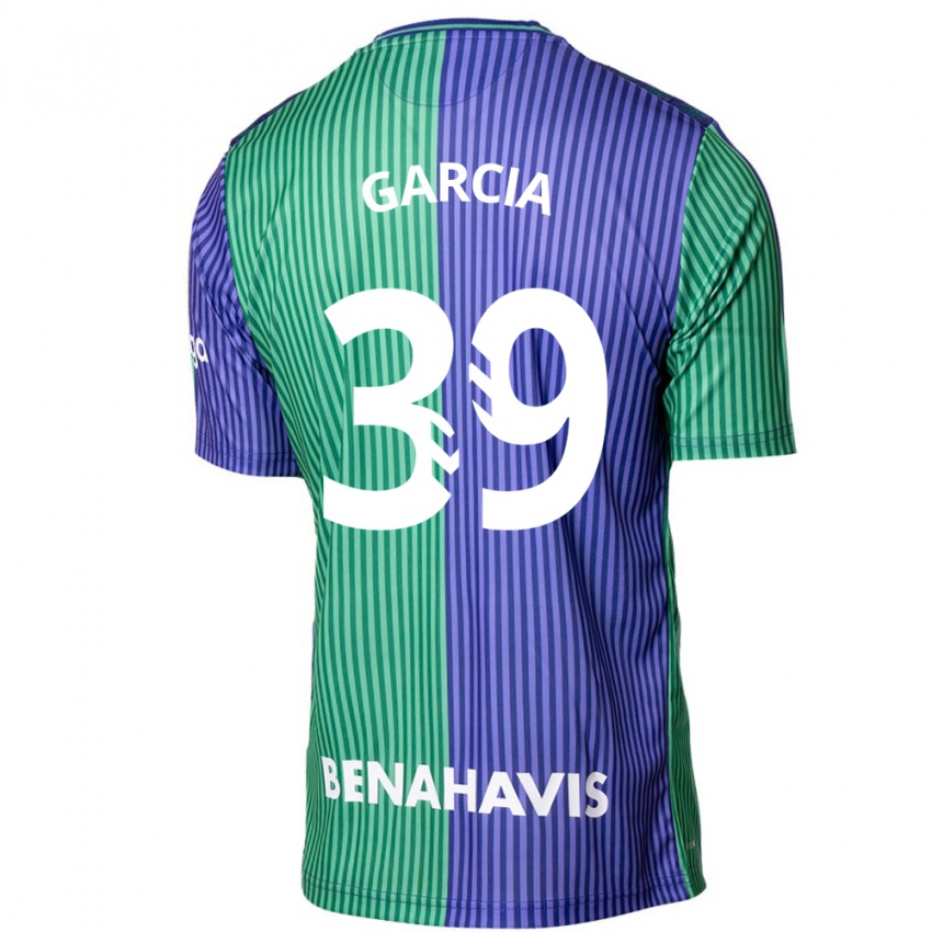 Criança Camisola Claudia García #39 Azul Esverdeado Alternativa 2023/24 Camisa