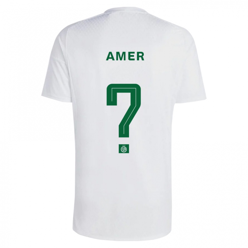 Criança Camisola Mohamad Amer #0 Azul Esverdeado Alternativa 2023/24 Camisa