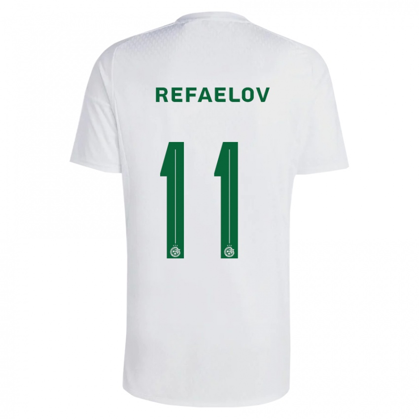 Criança Camisola Lior Refaelov #11 Azul Esverdeado Alternativa 2023/24 Camisa