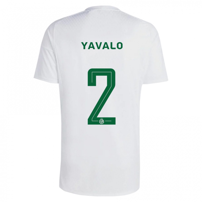 Criança Camisola Gatachao Yavalo #2 Azul Esverdeado Alternativa 2023/24 Camisa