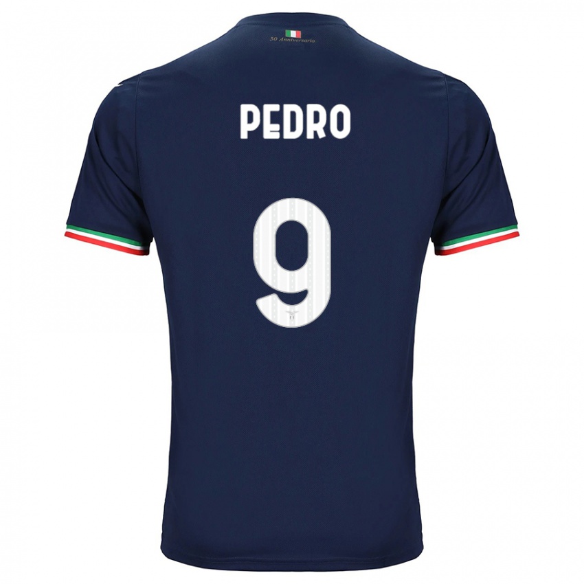 Criança Camisola Pedro #9 Marinha Alternativa 2023/24 Camisa