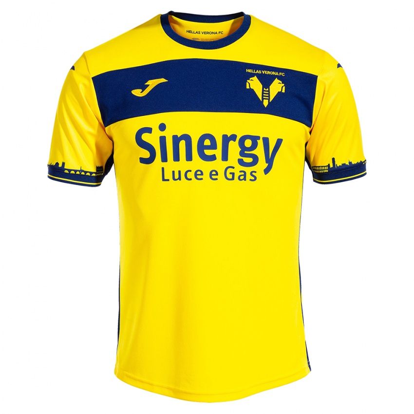 Criança Camisola Aurora De Sanctis #5 Amarelo Alternativa 2023/24 Camisa