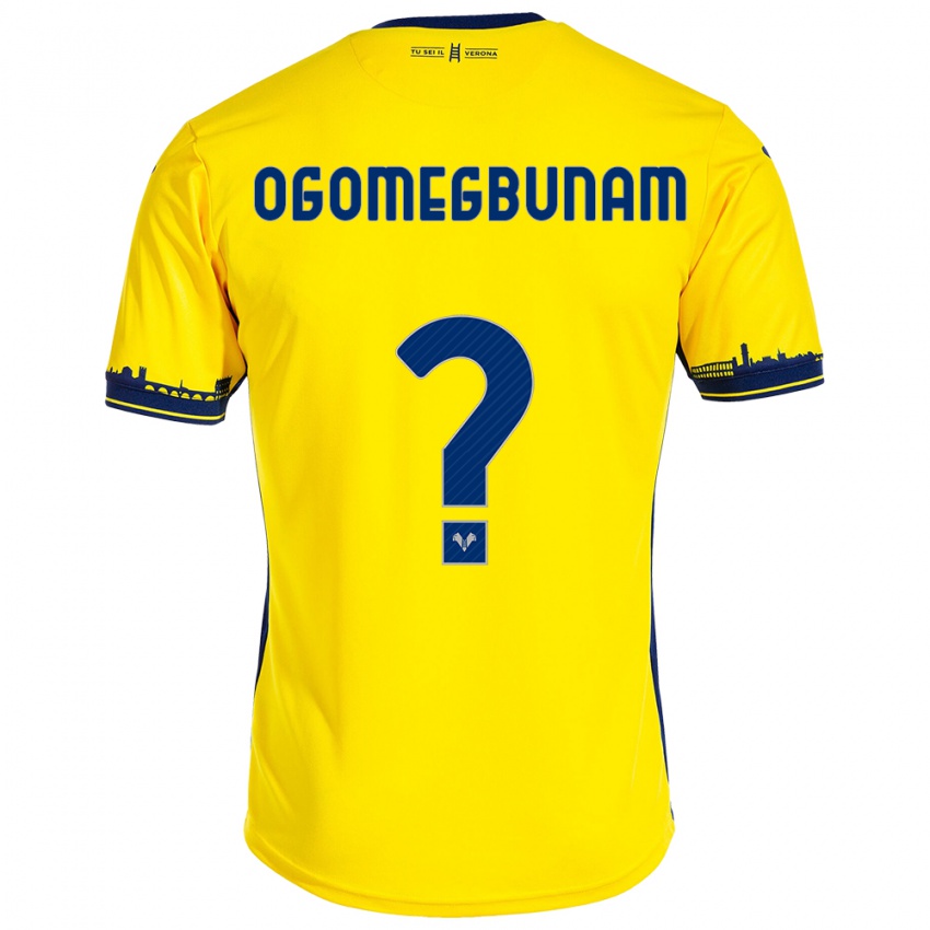 Criança Camisola Izu Ogomegbunam #0 Amarelo Alternativa 2023/24 Camisa