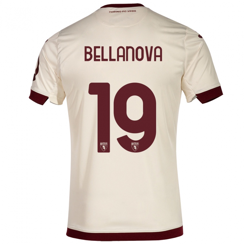 Criança Camisola Raoul Bellanova #19 Champanhe Alternativa 2023/24 Camisa