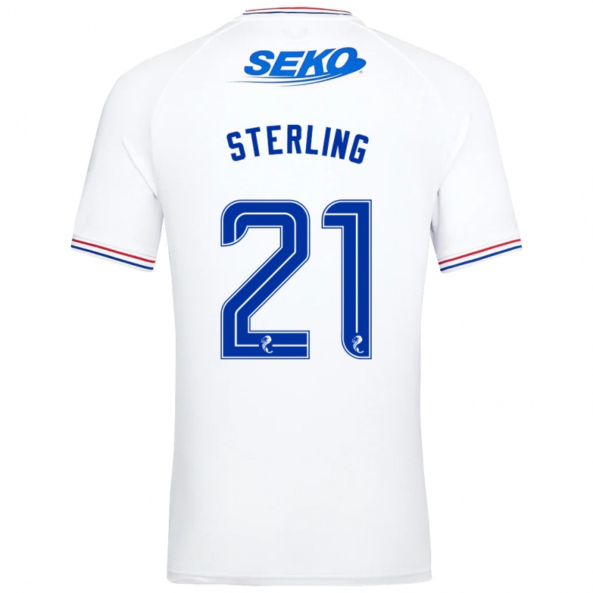 Criança Camisola Dujon Sterling #21 Branco Alternativa 2023/24 Camisa