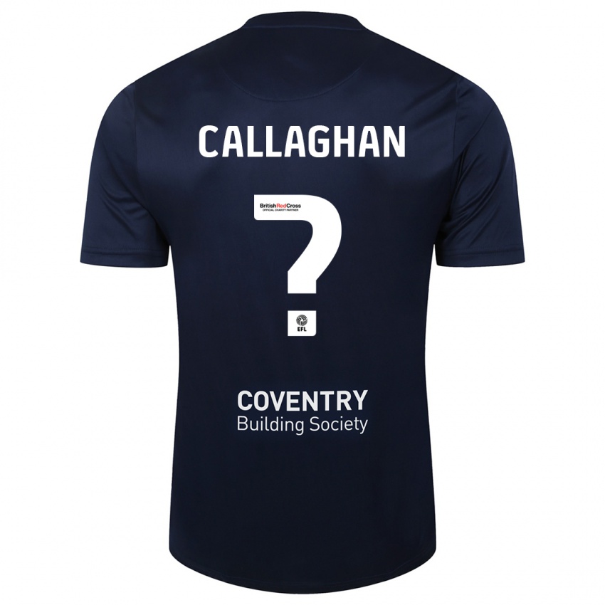 Criança Camisola Charlie Callaghan #0 Marinha Vermelha Alternativa 2023/24 Camisa