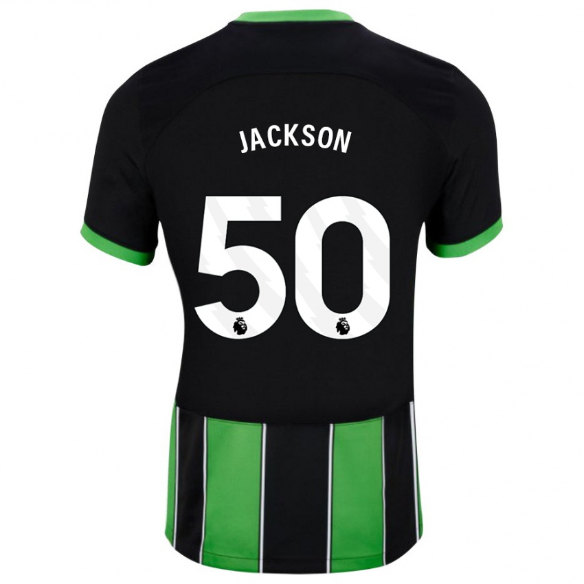 Criança Camisola Ben Jackson #50 Preto Verde Alternativa 2023/24 Camisa