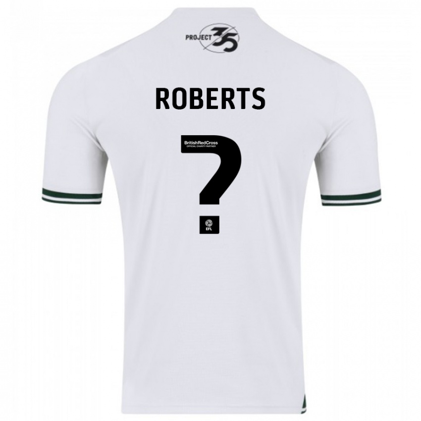 Criança Camisola Caleb Roberts #0 Branco Alternativa 2023/24 Camisa