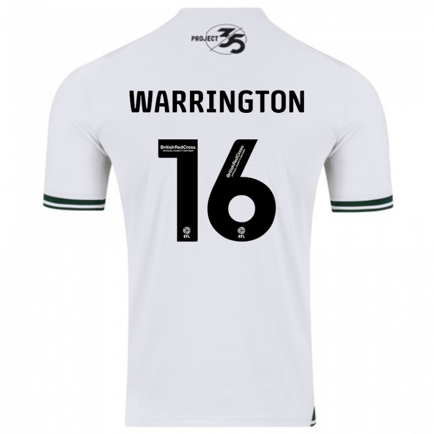 Criança Camisola Lewis Warrington #16 Branco Alternativa 2023/24 Camisa