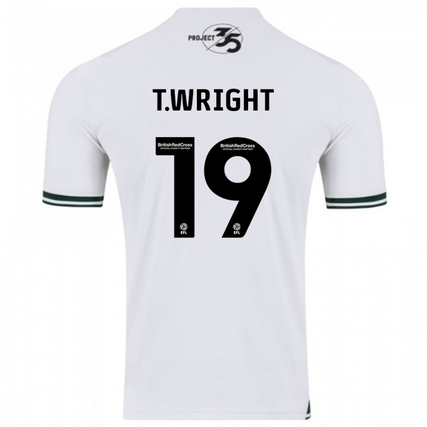 Criança Camisola Tyreik Wright #19 Branco Alternativa 2023/24 Camisa