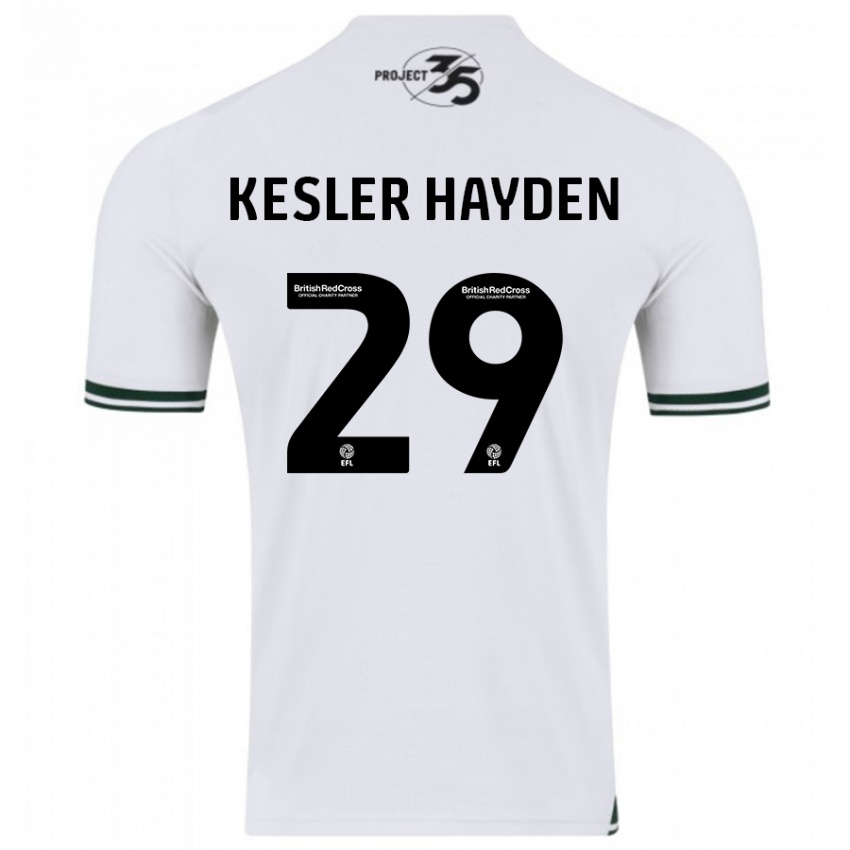 Criança Camisola Kaine Kesler-Hayden #29 Branco Alternativa 2023/24 Camisa