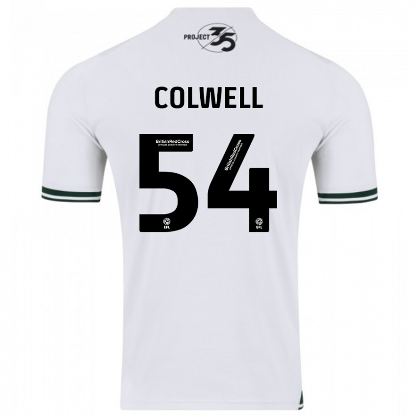 Criança Camisola Lewis Colwell #54 Branco Alternativa 2023/24 Camisa