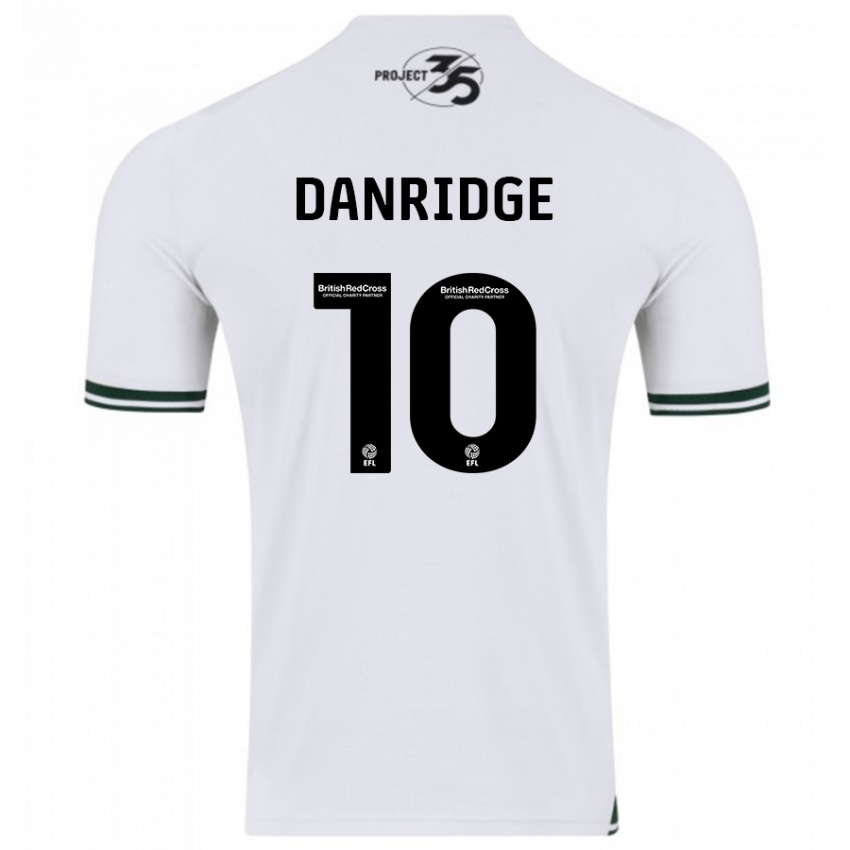 Criança Camisola Rebecca Danridge #10 Branco Alternativa 2023/24 Camisa