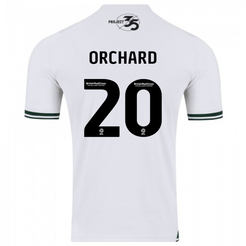 Criança Camisola Fern Orchard #20 Branco Alternativa 2023/24 Camisa