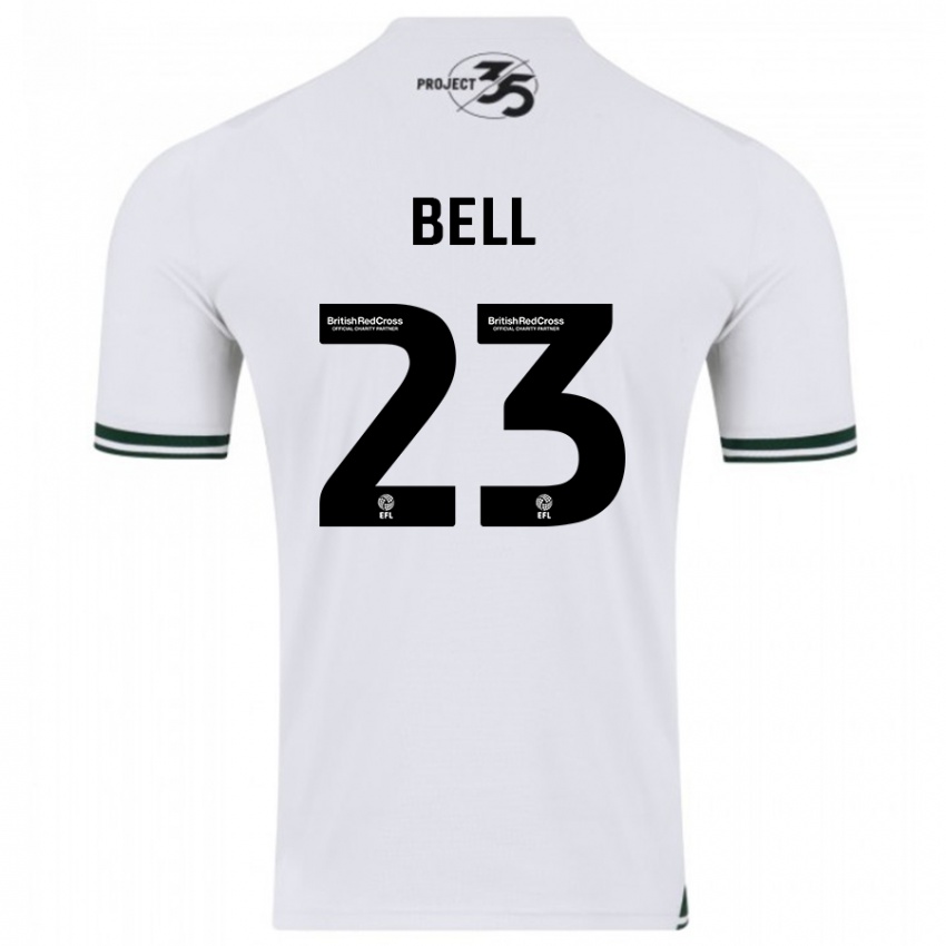 Criança Camisola Katelyn Bell #23 Branco Alternativa 2023/24 Camisa