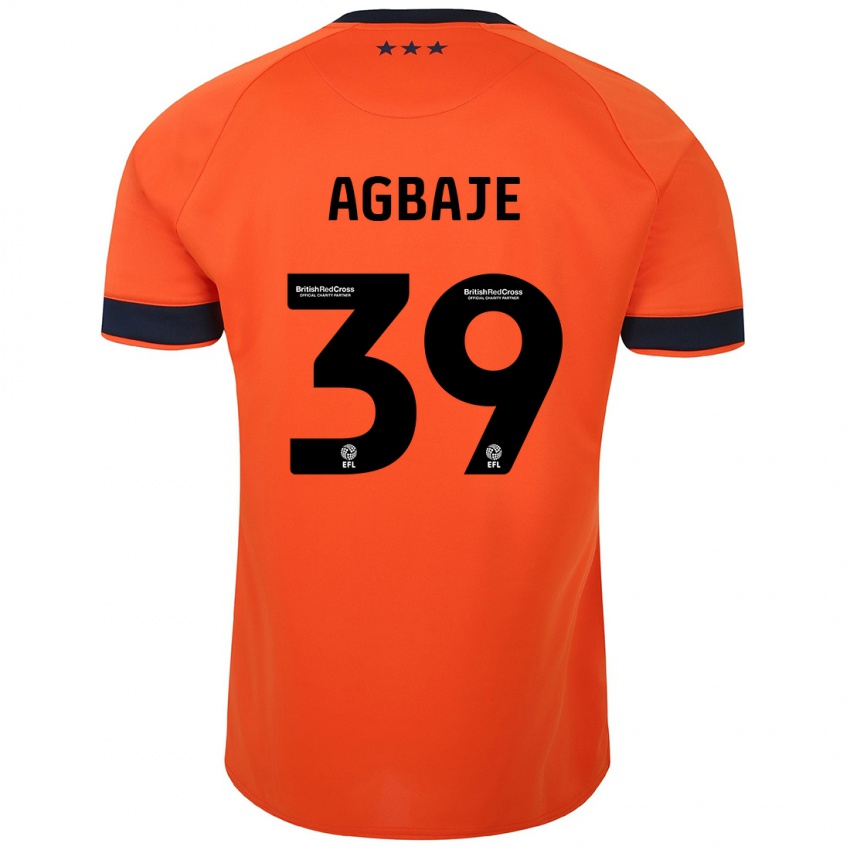 Criança Camisola Edwin Agbaje #39 Laranja Alternativa 2023/24 Camisa