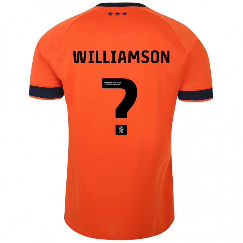 Criança Camisola Woody Williamson #0 Laranja Alternativa 2023/24 Camisa