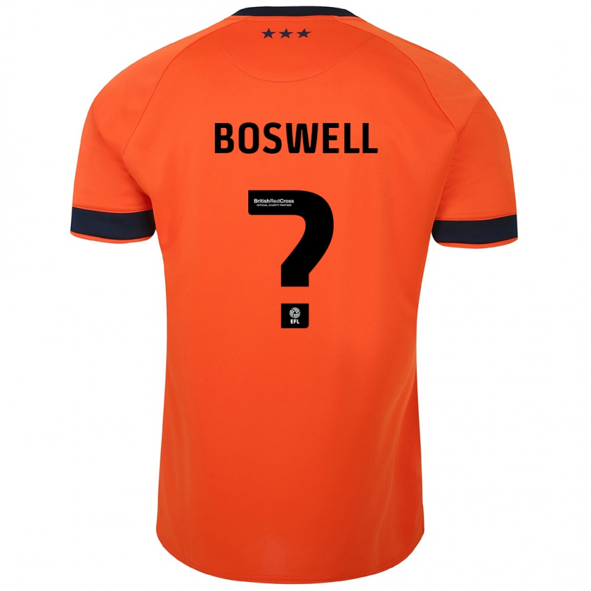 Criança Camisola Ashton Boswell #0 Laranja Alternativa 2023/24 Camisa