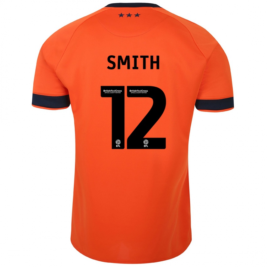 Criança Camisola Olivia Smith #12 Laranja Alternativa 2023/24 Camisa