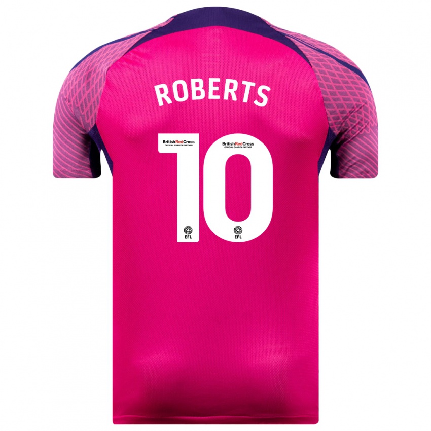 Criança Camisola Patrick Roberts #10 Roxo Alternativa 2023/24 Camisa