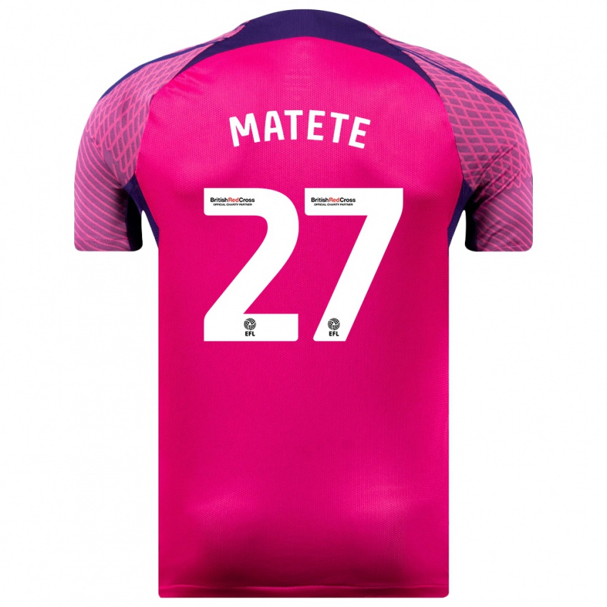 Criança Camisola Jay Matete #27 Roxo Alternativa 2023/24 Camisa