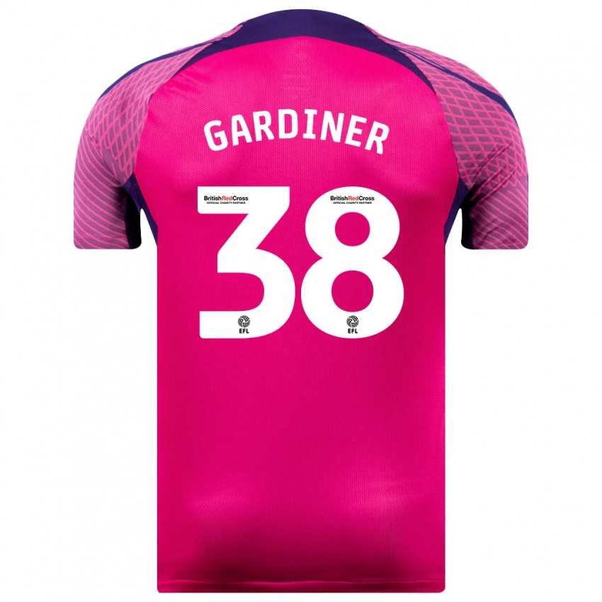 Criança Camisola Harry Gardiner #38 Roxo Alternativa 2023/24 Camisa