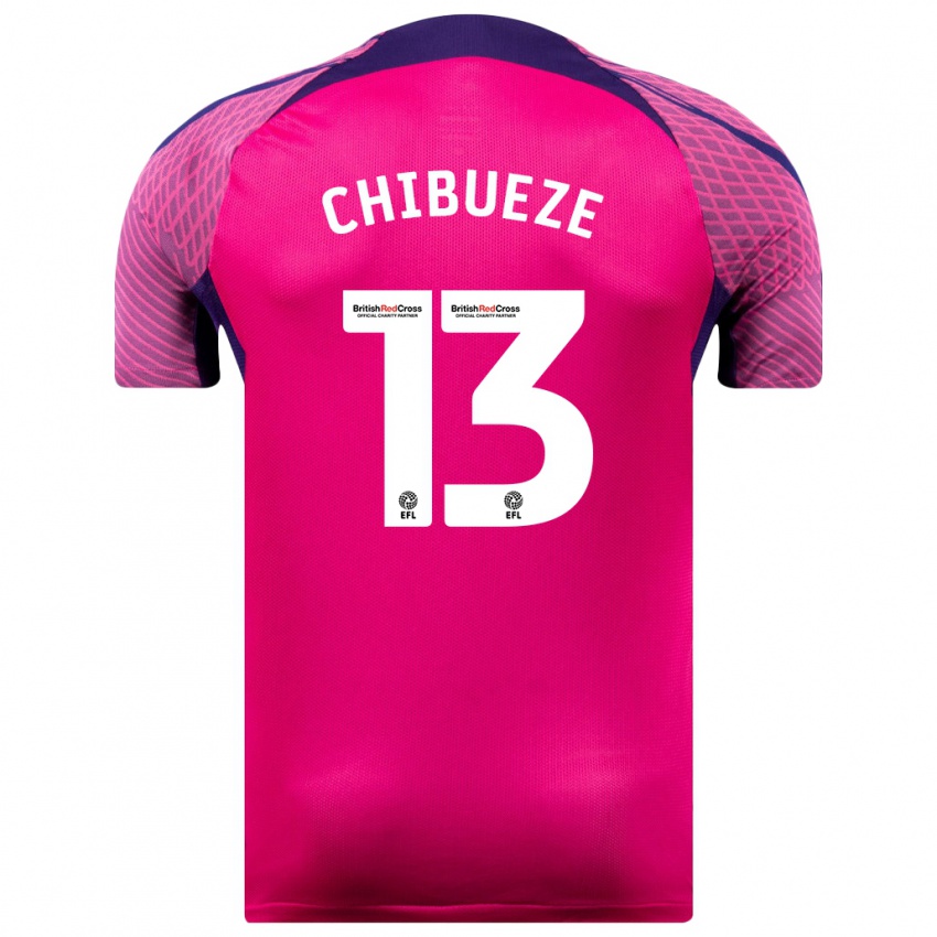 Criança Camisola Kelechi Chibueze #13 Roxo Alternativa 2023/24 Camisa