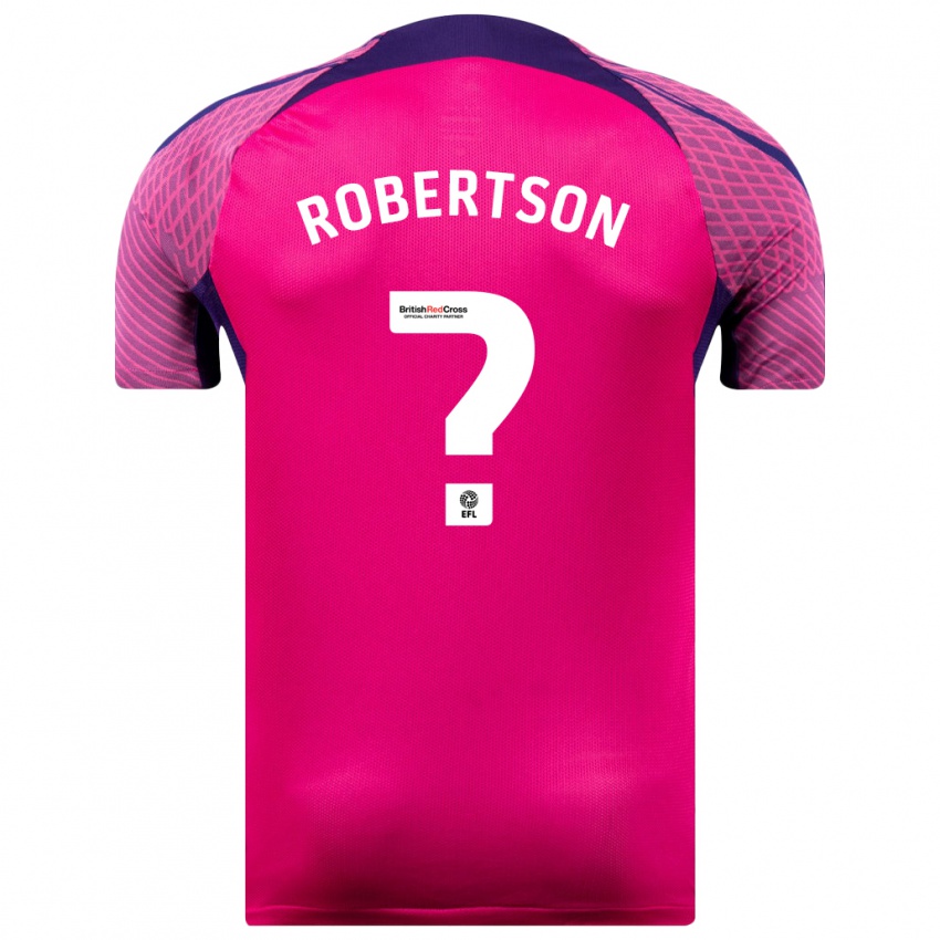 Criança Camisola Josh Robertson #0 Roxo Alternativa 2023/24 Camisa