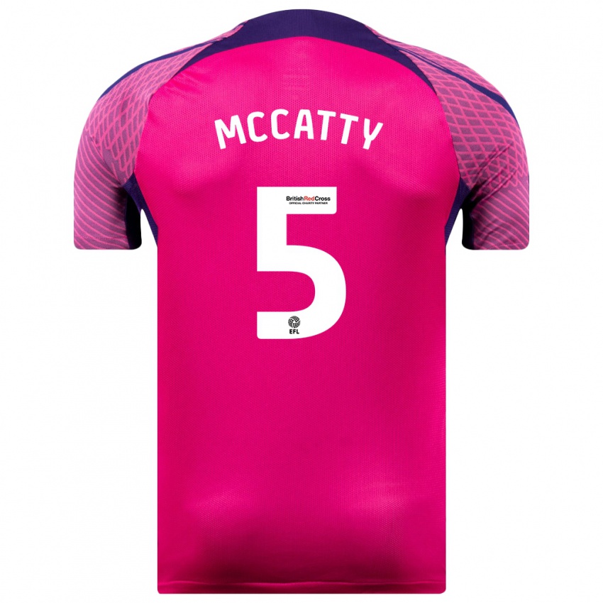 Criança Camisola Grace Mccatty #5 Roxo Alternativa 2023/24 Camisa