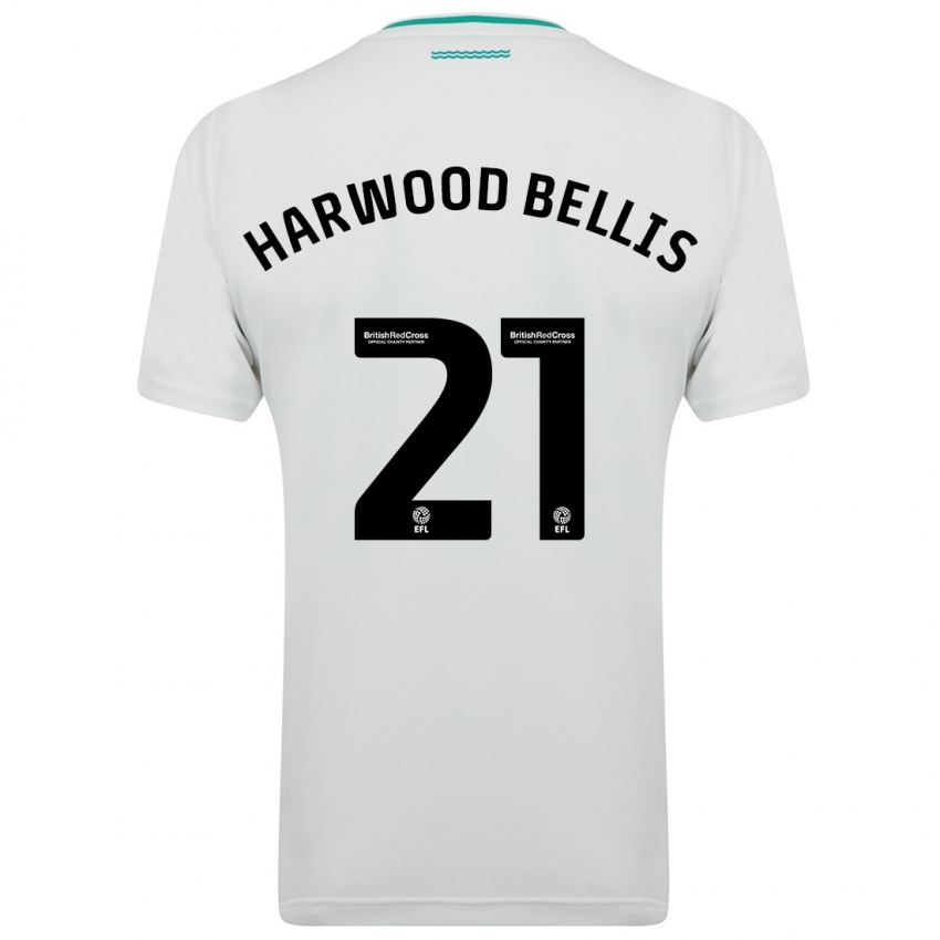 Criança Camisola Taylor Harwood-Bellis #21 Branco Alternativa 2023/24 Camisa