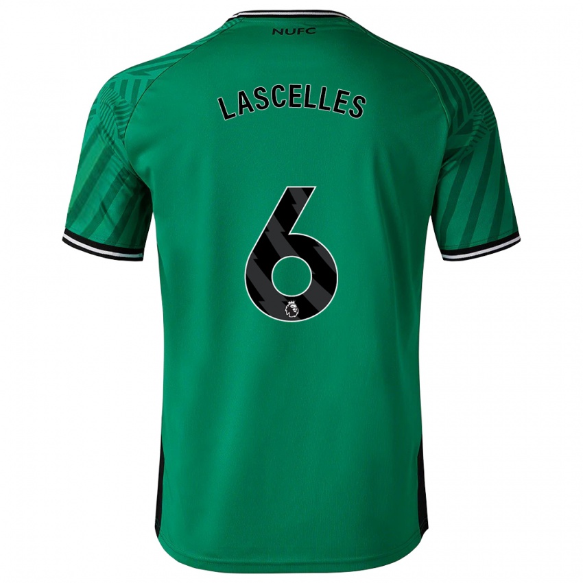 Criança Camisola Jamaal Lascelles #6 Verde Alternativa 2023/24 Camisa