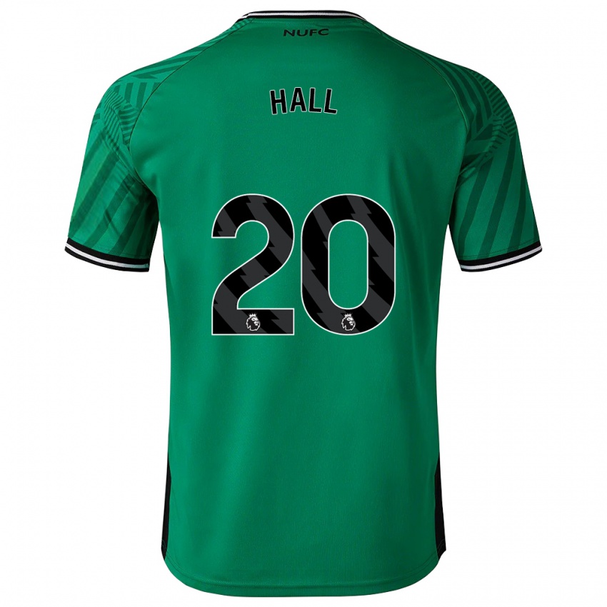 Criança Camisola Lewis Hall #20 Verde Alternativa 2023/24 Camisa