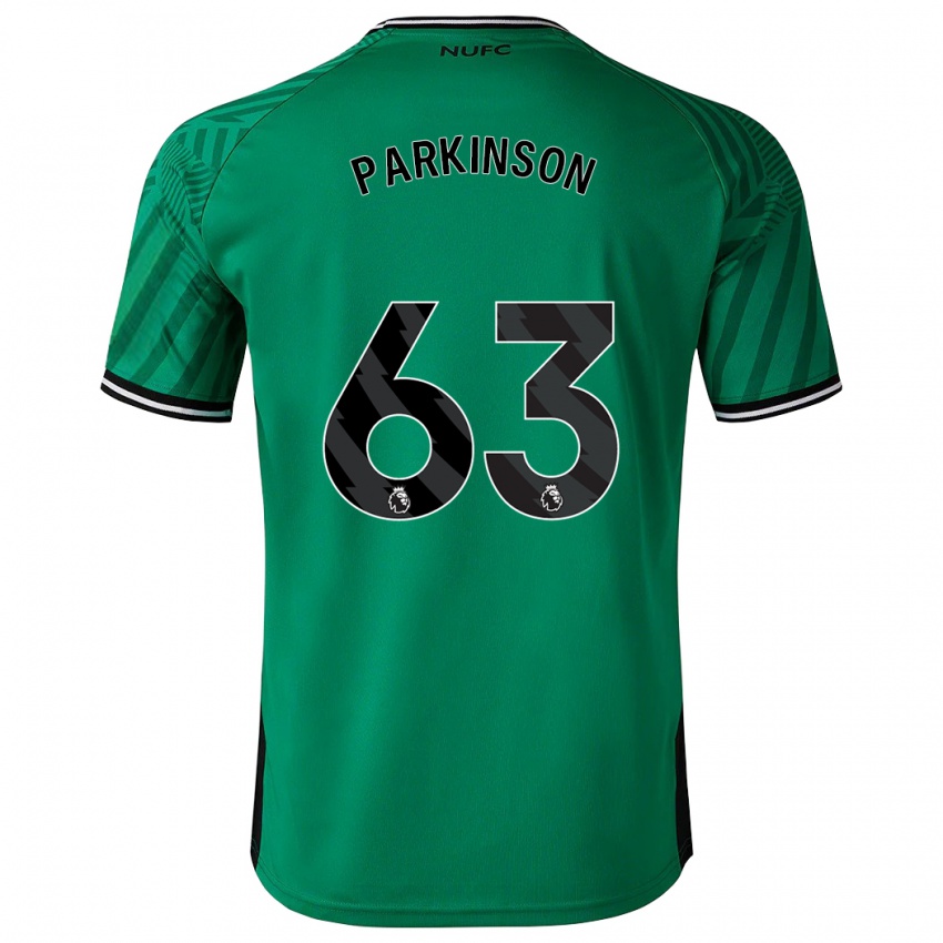 Criança Camisola Ben Parkinson #63 Verde Alternativa 2023/24 Camisa