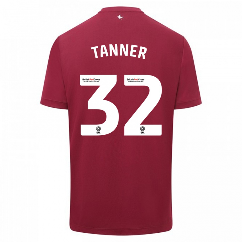 Criança Camisola Ollie Tanner #32 Vermelho Alternativa 2023/24 Camisa